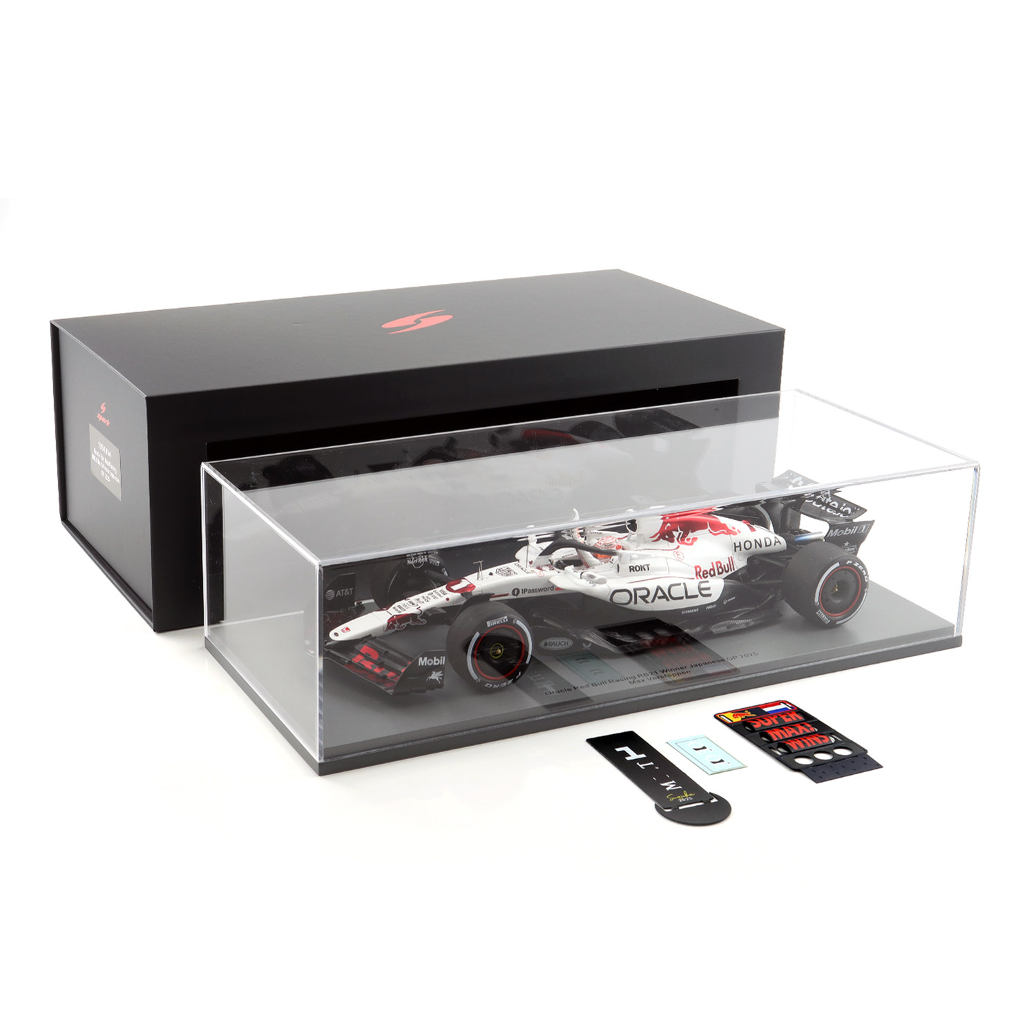 F1赛车模型摆件1:18spark红牛维斯塔潘2025年RB21 日本站 白牛1st,淘宝优惠券,粉丝福利购,淘宝优惠卷