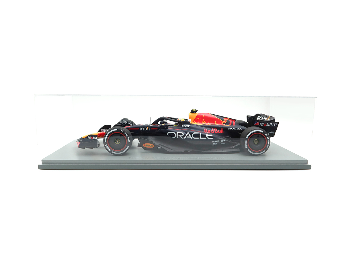 F1赛车模型摆件1:18 Spark2023年沙特站红牛RB19佩雷兹第一名 - 图3