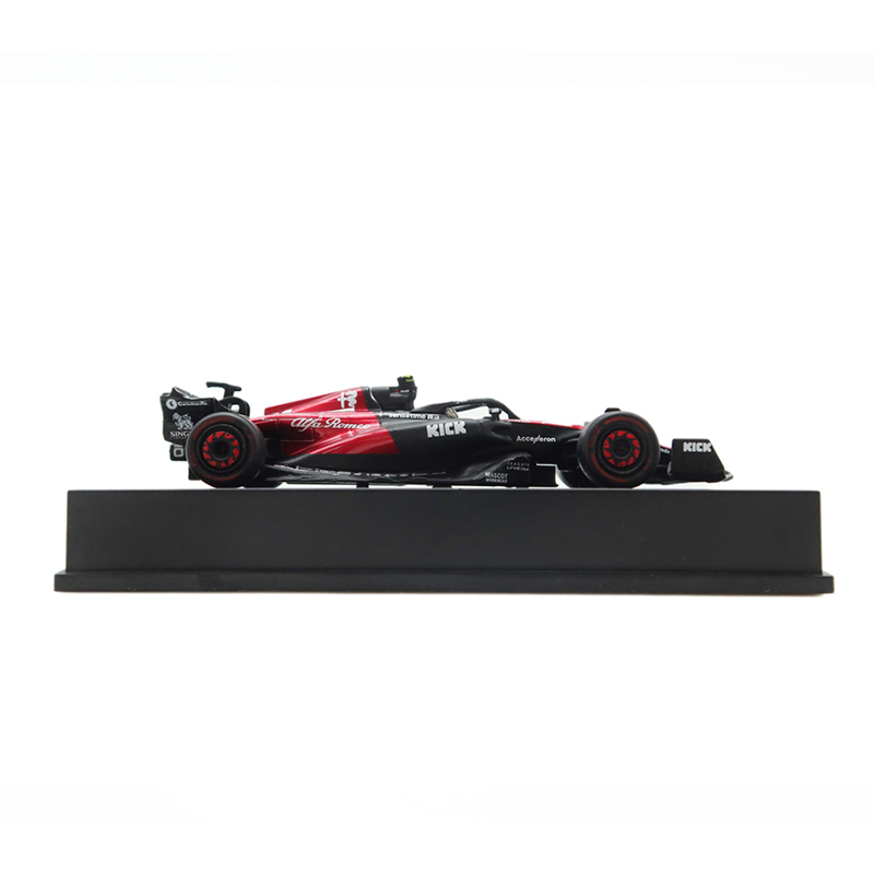 F1赛车模型1:64 Spark 2023年阿尔法罗密欧C43周冠宇车模静态成品 - 图2