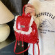 Sweet polka dot mini commuter backpack