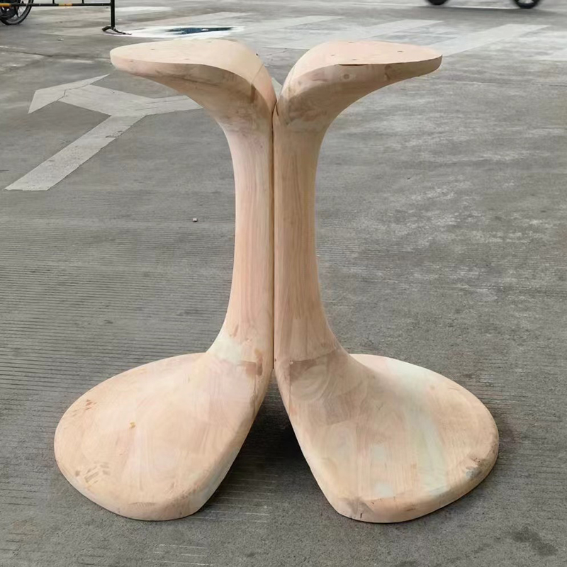 实木家居定制异形尺寸来图来样加工酒店家具设计师款桌椅佛山工厂 - 图3