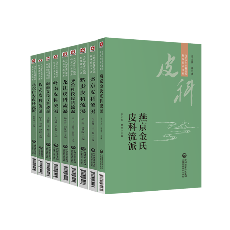 全9册当代中医皮科流派临床传承书系燕京金氏龙江海派夏氏黔贵齐鲁杜氏北京广安长安岭南盛京中医皮肤科书籍中国医药科技出版社 - 图3