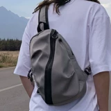 Нагрудная сумка, модная трендовая нейлоновая сумка на одно плечо для влюбленных для отдыха, вместительная и большая сумка через плечо для путешествий, в корейском стиле