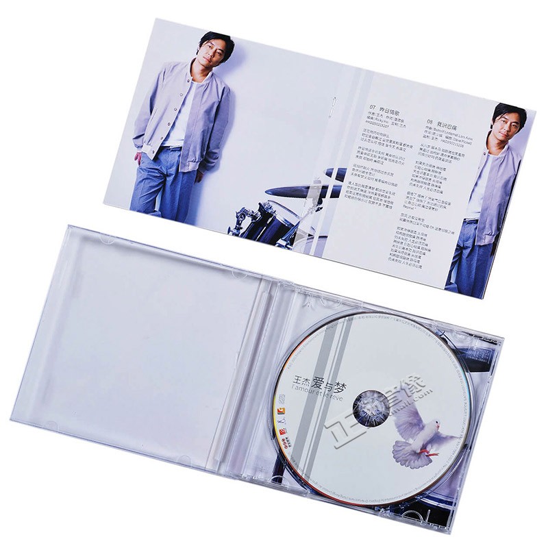 正版 王杰：爱与梦 粤语专辑 CD+歌词本 英皇唱片 - 图3