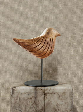 新中式佛像佛头支架禅意木雕根雕摆件底座风化木铁架子