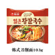 Nongshim instant noodles, optional combination of instant noodles imported from South Korea