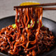 Tumbler seafood noodle combination imported from Korea