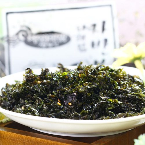 济州岛炒海苔70g袋装即食芝麻海苔碎紫菜拌米饭儿童韩国进口零食 - 图0