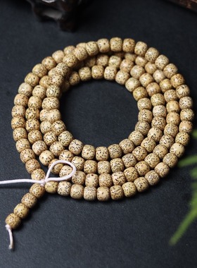原生态海南星月菩提根子念珠串男女士长款项链手持佛珠串创意手链