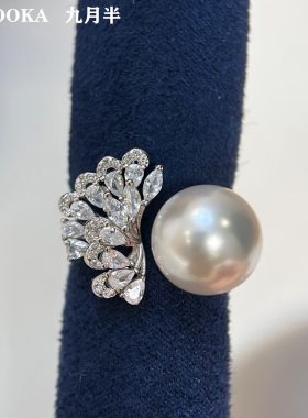 【雀舞】高奢精工施家月光戒指