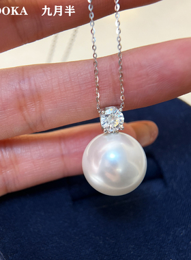 大点位冷白珍珠项圈颈圈