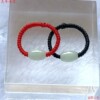 Jade Oval Rice Beads Transfer Beads Red String Ring