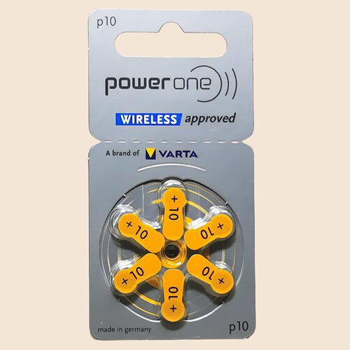 德国进口powerone电池p10峰力瑞声达唯听助听器耳机a10电池子PR70 - 图3