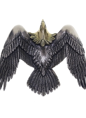 鸽子鹰吊坠金头铁头的店纯银情侣