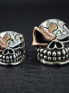 铁头的店 925银 STARLINGEARA 斯特林  朋克风 拼图骗徒戒指