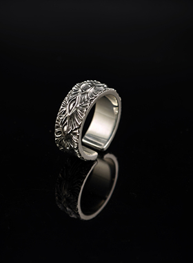 众神之眼戒指个性潮流925银指环