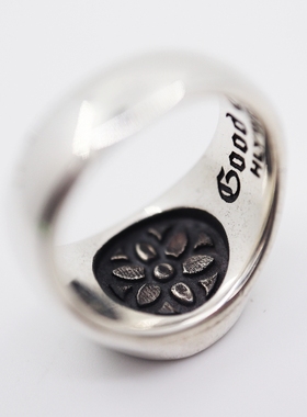 铁头的店情侣纯银暗黑骷髅戒指
