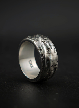 铁头的店925银男女同款复古戒指