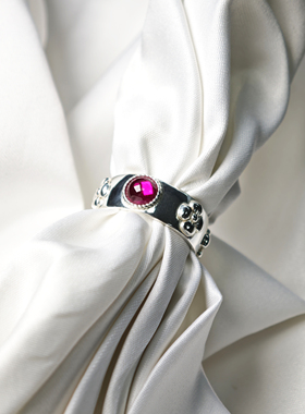 铁头的店男女通用925银动漫指环