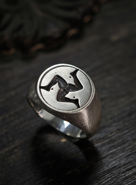 铁头的店925银男女通用复古指环