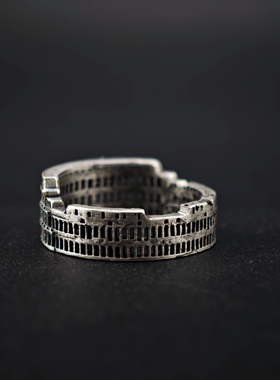 铁头的店男女通用925银复古指环