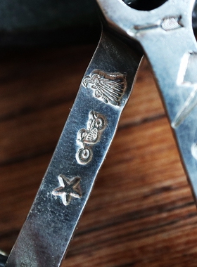 高山隆吊坠铁头的店纯银情侣骷髅