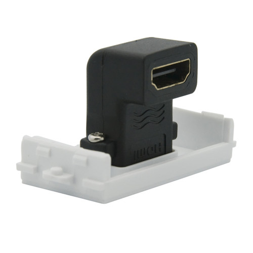 免焊接 弯头 HDMI 直插型 母对母模块 V2.0版本 - 图1