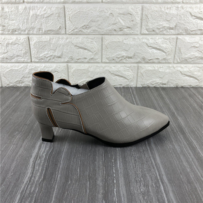 品牌撤柜断码处理真皮牛皮女鞋春秋季深口尖头皮鞋侧拉链女单鞋,淘宝优惠券,粉丝福利购,淘宝优惠卷