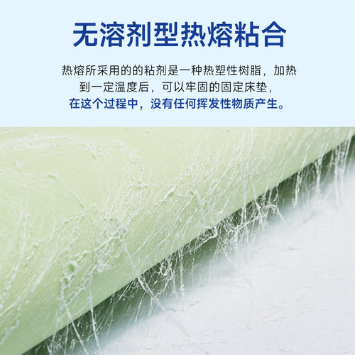 自然标记纯3D榻榻米透气床垫空气纤维薄折叠可水洗零压定制家用 - 图0