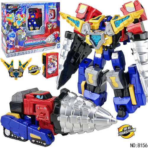 爆旋洛克炫卡斗士2第二季S正版新战士金刚男孩钻土机变形玩具机甲 - 图0