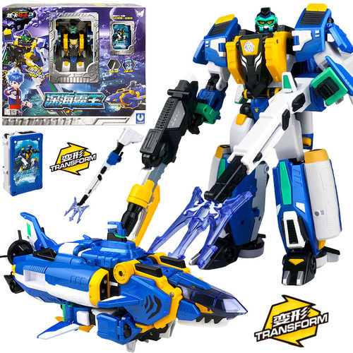 爆旋洛克炫卡斗士2第二季S正版新战士金刚男孩钻土机变形玩具机甲 - 图3