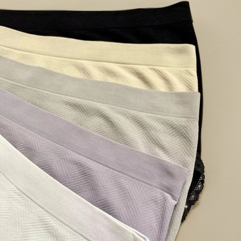 3条包邮高弹裸氨无缝内裤桑蚕丝裆抗菌中腰纯色三角短裤女士内裤,淘宝优惠券,粉丝福利购,淘宝优惠卷