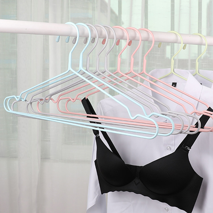 象太郎衣架加粗浸塑防滑金属衣挂衣撑成人晾衣架彩色浸胶无痕内衣,淘宝优惠券,粉丝福利购,淘宝优惠卷