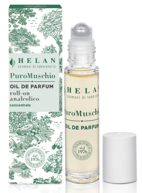 意大利 helan 白麝香香氛滚珠香水油 10ml 便携装 无酒精