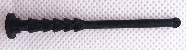 机箱风扇胶钉 5卡位长减震钉 适合不同薄厚度风扇 4枚/1.2元 - 图3