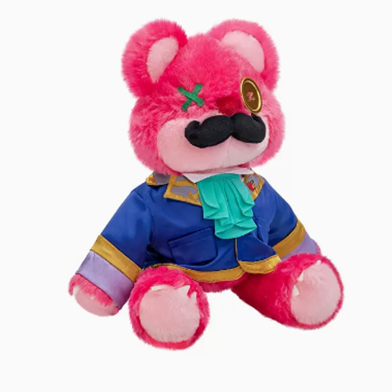 官方正版lol英雄联盟咖啡甜心提伯斯熊毛绒小熊玩偶摆件游戏周边