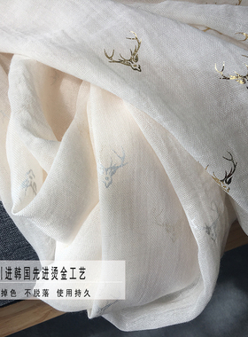 棉麻围巾女薄款护颈时尚围脖披肩