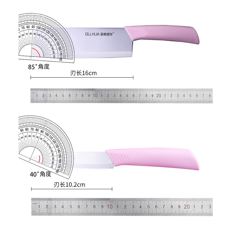 家用水果刀套装宿舍学生不锈钢锋利小刀削皮刀便携厨房刀具三件套 - 图2