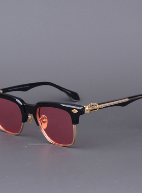 彩色偏光墨镜夜视钛圈男女太阳镜