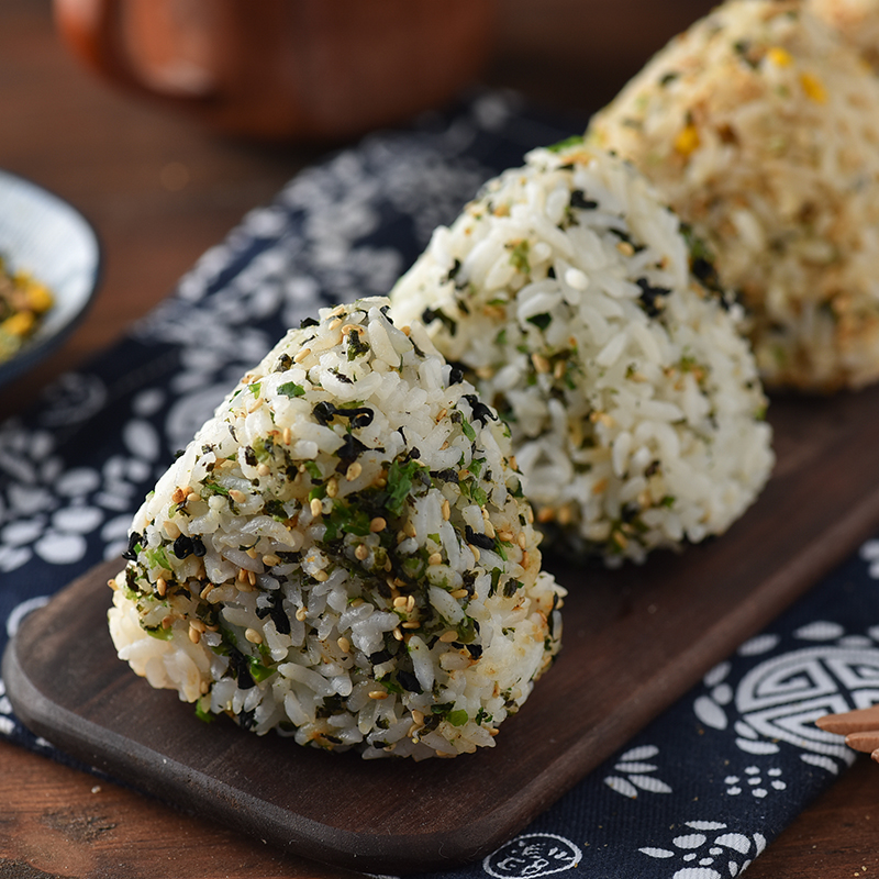 鲣鱼海苔香松芝麻海苔拌饭料寿司食材儿童饭团材料肉松海苔碎片-图1