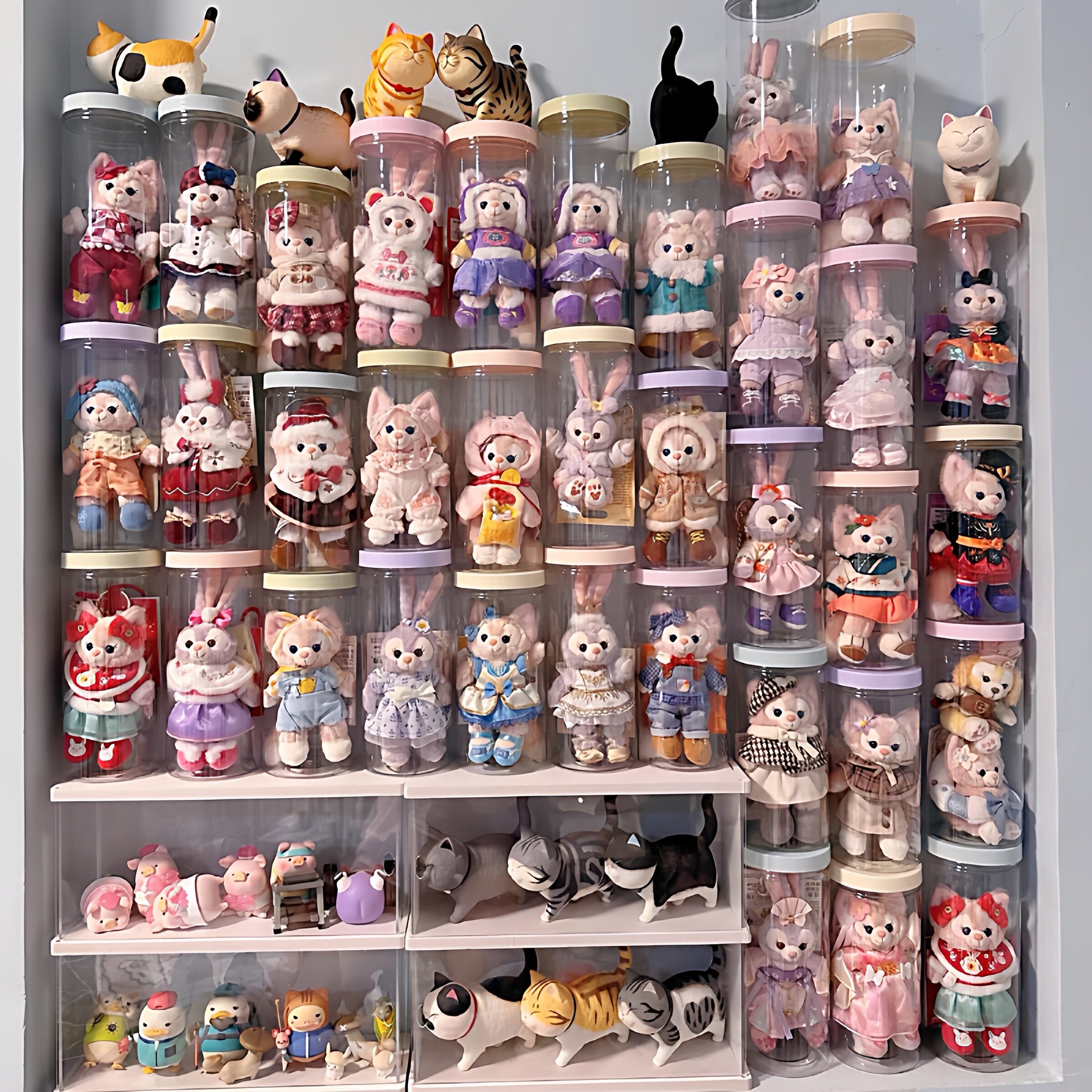 Disney pendant storage box toy doll storage box