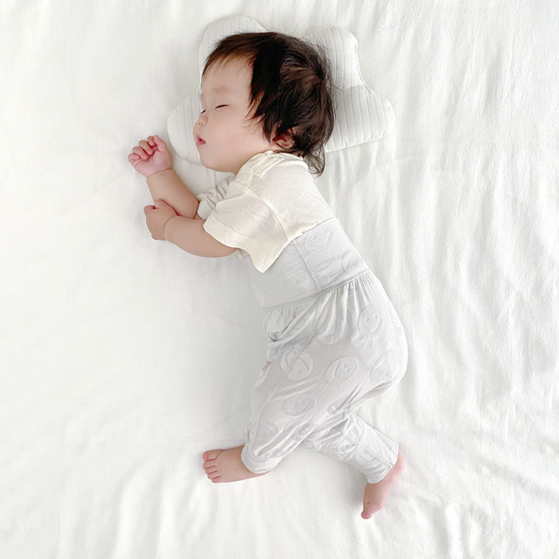 婴儿裤子夏季薄款莫代尔凉感高腰护肚大屁屁睡裤宝宝防蚊裤长裤夏,淘宝优惠券,粉丝福利购,淘宝优惠卷