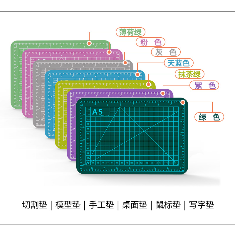 A5A4切割垫板手工垫板切割板裁纸垫橡皮章penbeat垫板 - 图2