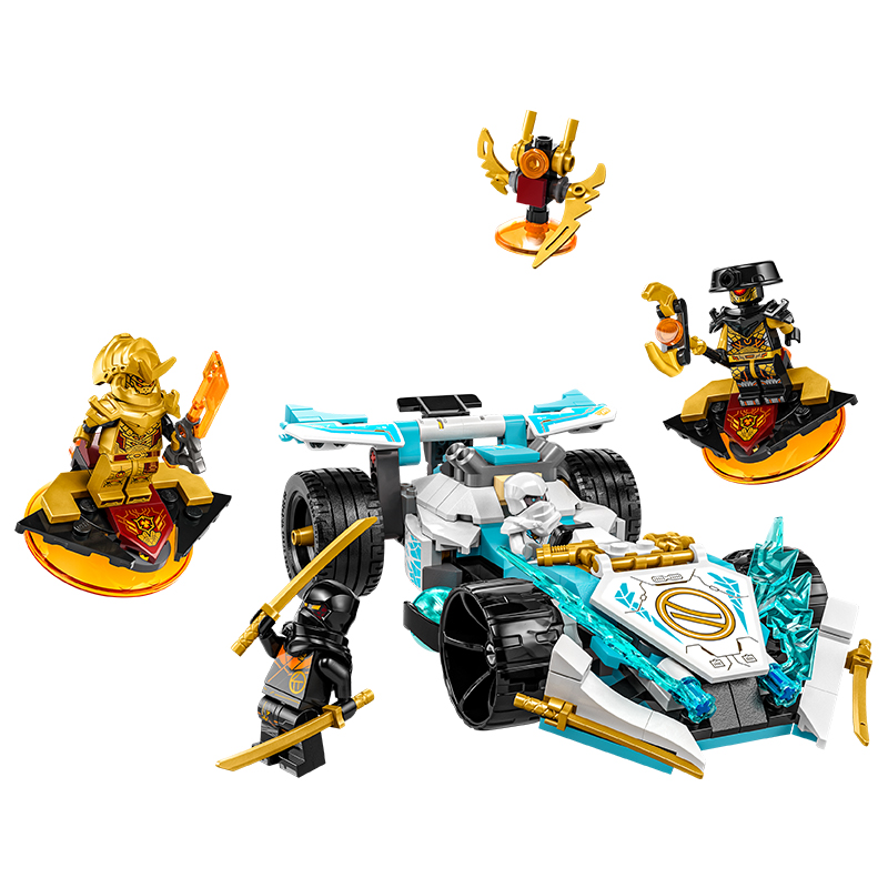 LEGO乐高幻影忍者71791赞的龙力幻影赛车益智玩具积木男孩礼物 - 图2