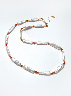 巴洛克异形珍珠项链轻奢高级感玛