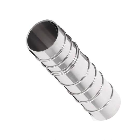 6 cm großer, handgerollter Kamingrill aus reinem Titan für den Außenbereich