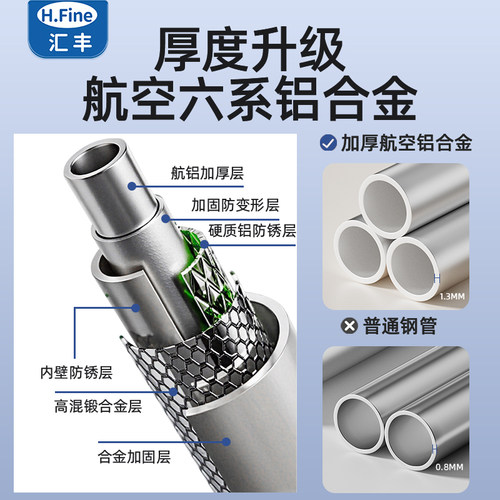 老人行走助行器辅助四脚拐杖老年人助力扶手架康复走路神器助步器 - 图1