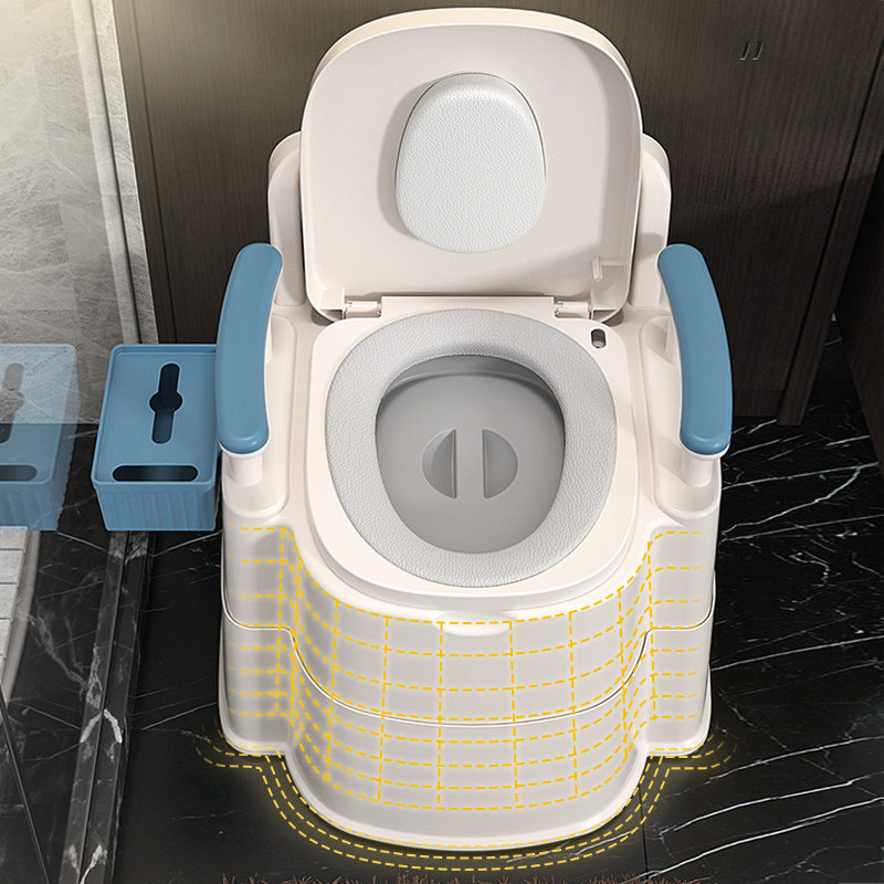 家用可移动室内便携式孕妇坐便器 hfine痰盂