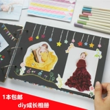 Мультяшный фотоальбом для детского сада, фотография, DIY, ручная роспись