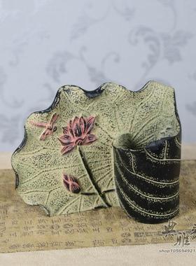 中式风仿古摆件卫浴树脂工艺品